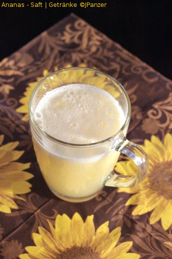 Ananas - Saft | Schlanke Getränke