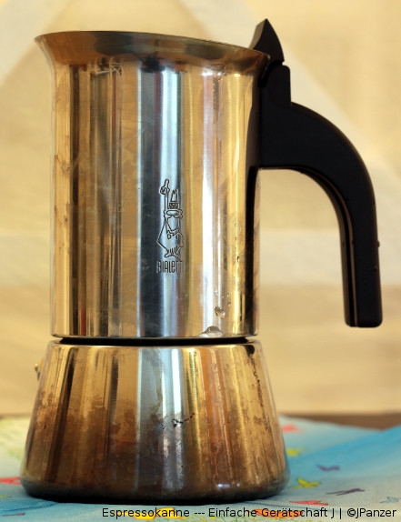 Espressokanne — Einfache Gerätschaft