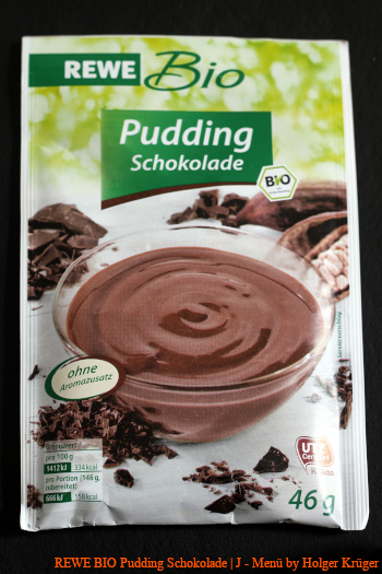 REWE BIO Pudding Schokolade – Nachspeise | J